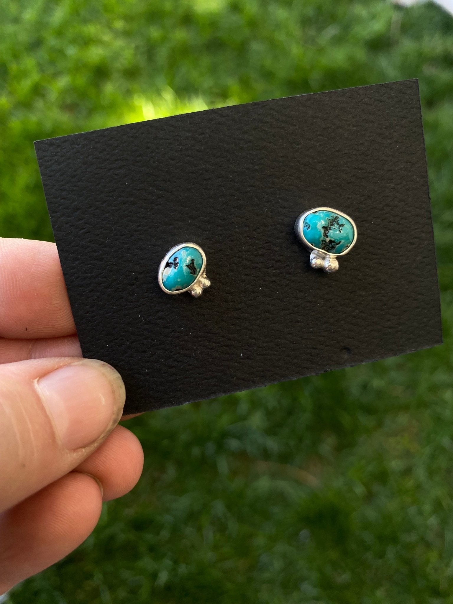 Turquoise Studs - The Jewelry Shop
