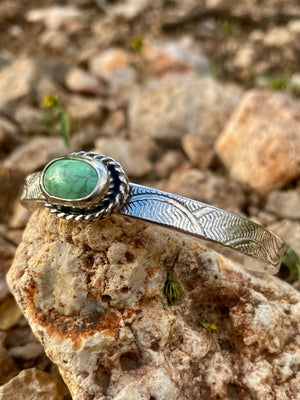 Variscite Cuff - The Jewelry Shop