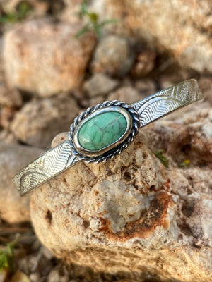 Variscite Cuff - The Jewelry Shop