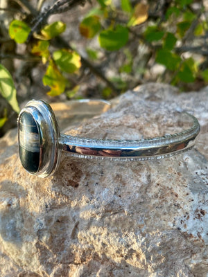 White Buffalo Current Cuff - The Jewelry Shop
