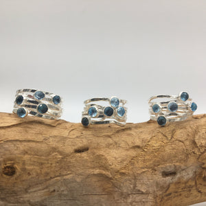 Dew Drop Ring - handcrafted Ring in Sterling Silver by The Jewelry Shop, made in Arizona