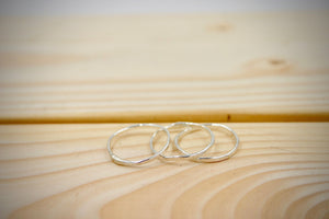 Stacking Ring Set - handcrafted Rings in Sterling Silver by The Jewelry Shop, made in Arizona