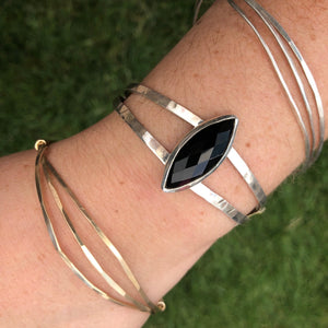 Wrapped Bracelets - handcrafted Bracelet in Sterling Silver by The Jewelry Shop, made in Arizona