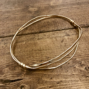 Wrapped Bracelets - handcrafted Bracelet in Sterling Silver by The Jewelry Shop, made in Arizona
